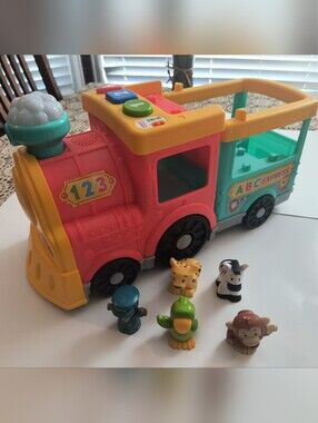 Fisher Price Little People Big ABC Animal Train Musical Learning Toy